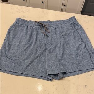 Men's Blue Athletic Shorts